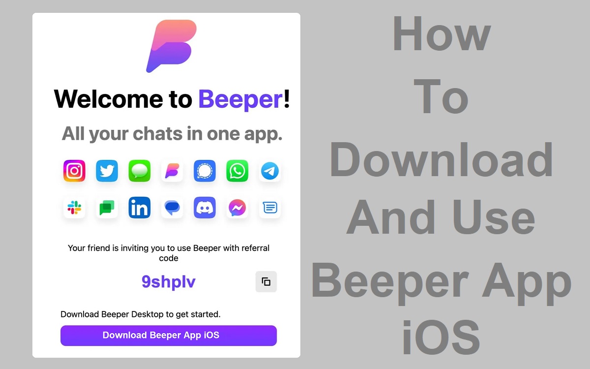 How To Download And Use Beeper App