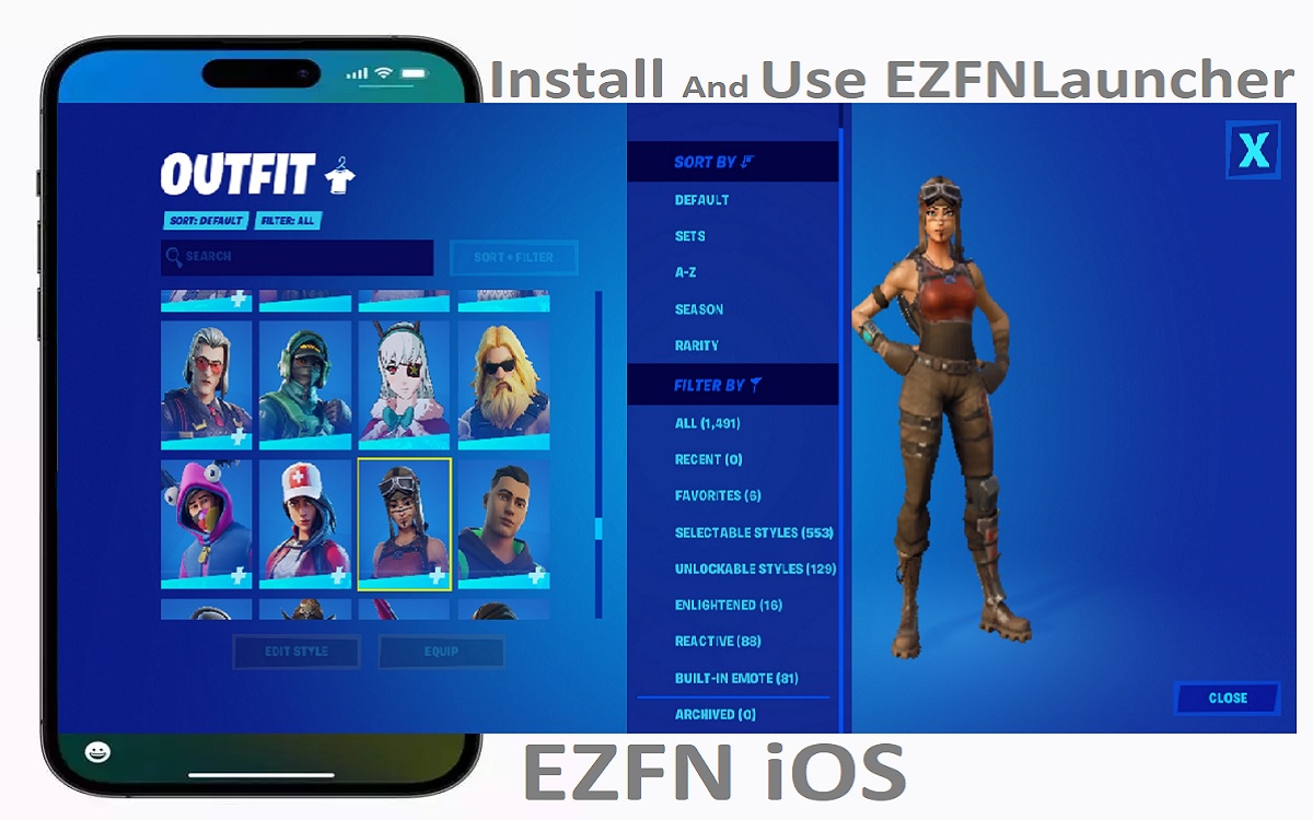 How To Install And Use EZFNLauncher EZFN iOS