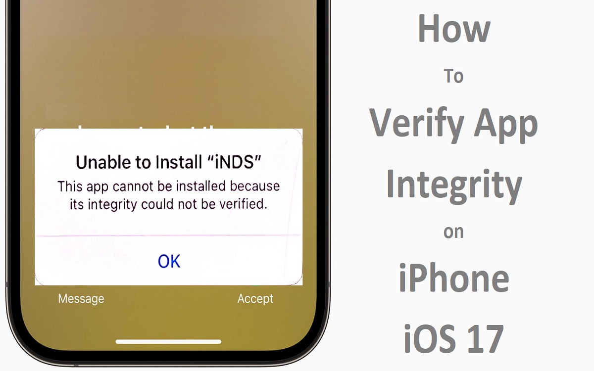 How to Verify App Integrity on iphone iOS 17