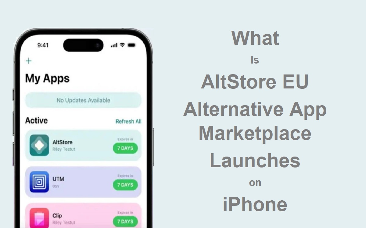 What Is AltStore EU Alternative App Marketplace Launches on iPhone