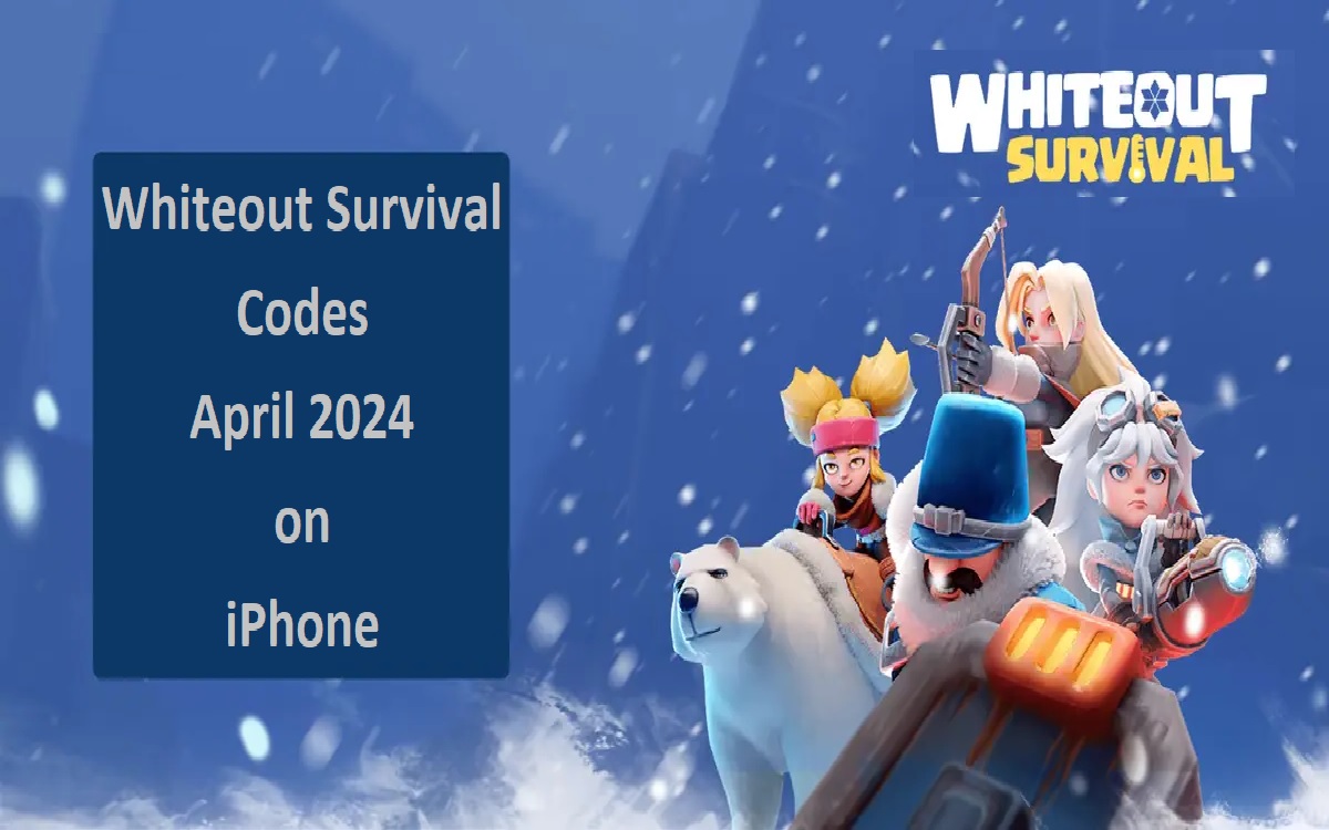 Whiteout Survival Codes April 2024 on iPhone