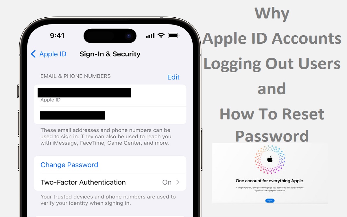 Why Apple ID Accounts Logging Out Users and How To Reset Password