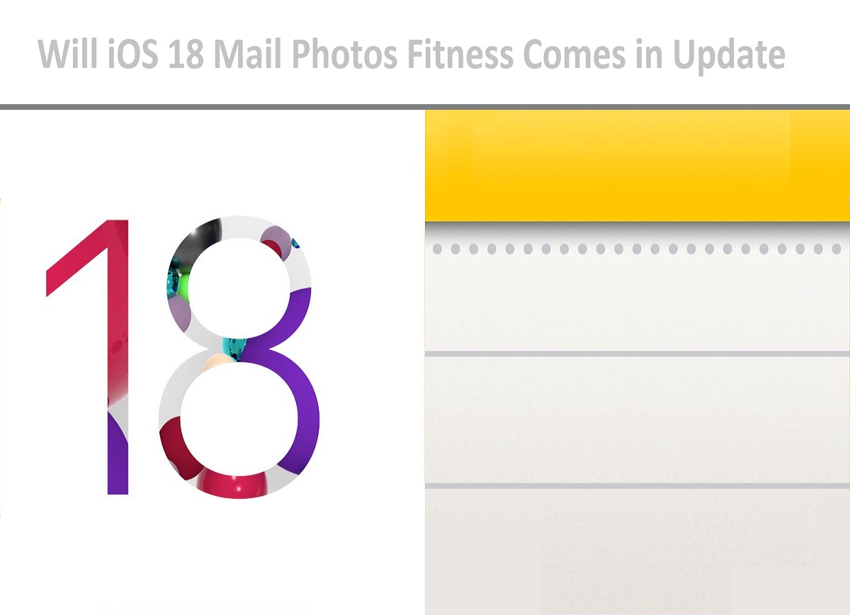 Will iOS 18 Mail Photos Fitness Comes in Update