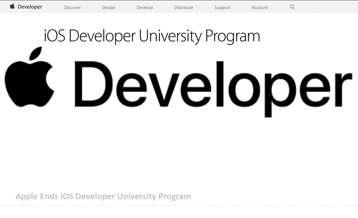 Apple Ends iOS Developer University Program