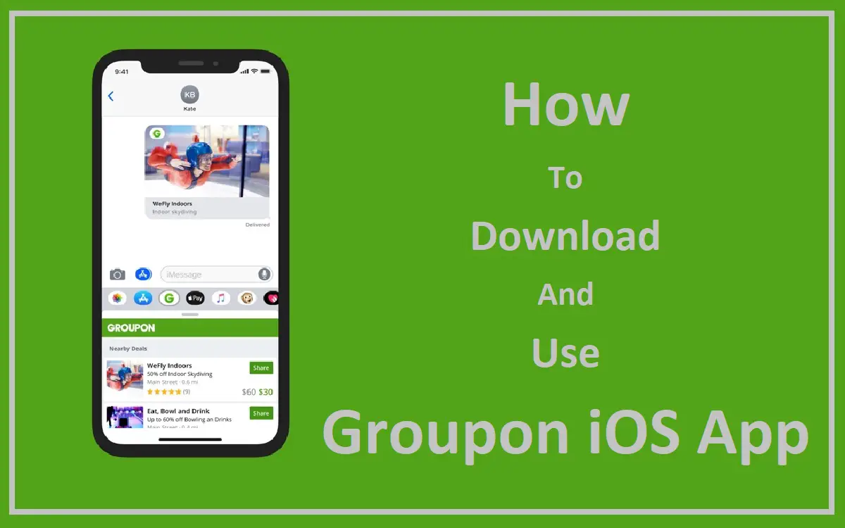 How To Download And Use Groupon iOS app