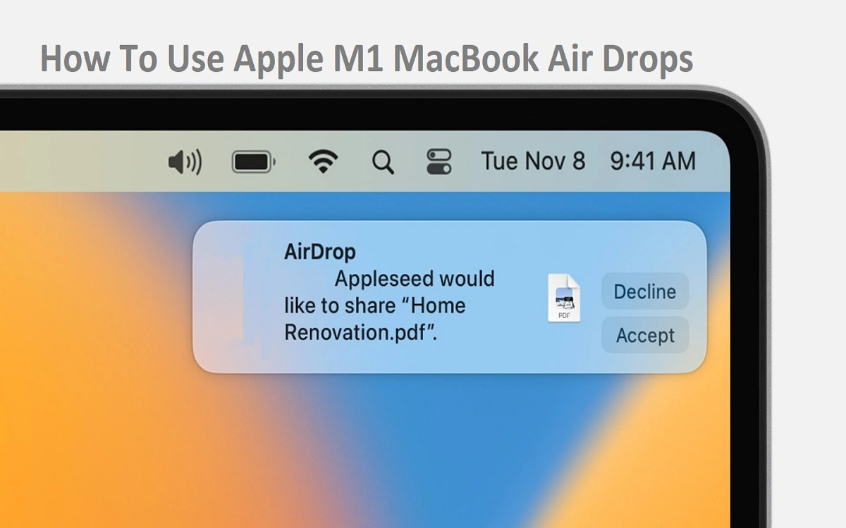 Apple M1 MacBook Air Drops