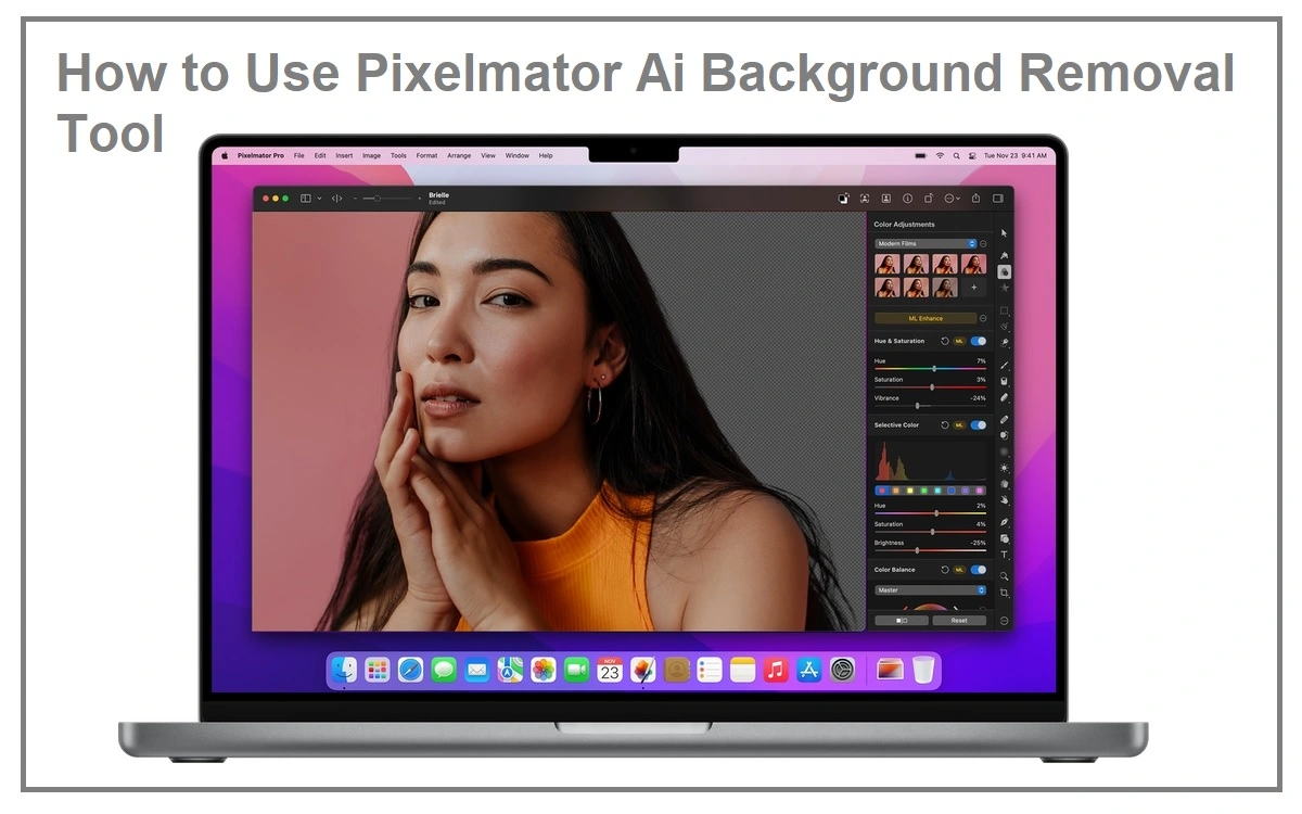 Pixelmator Ai Background Removal Tool