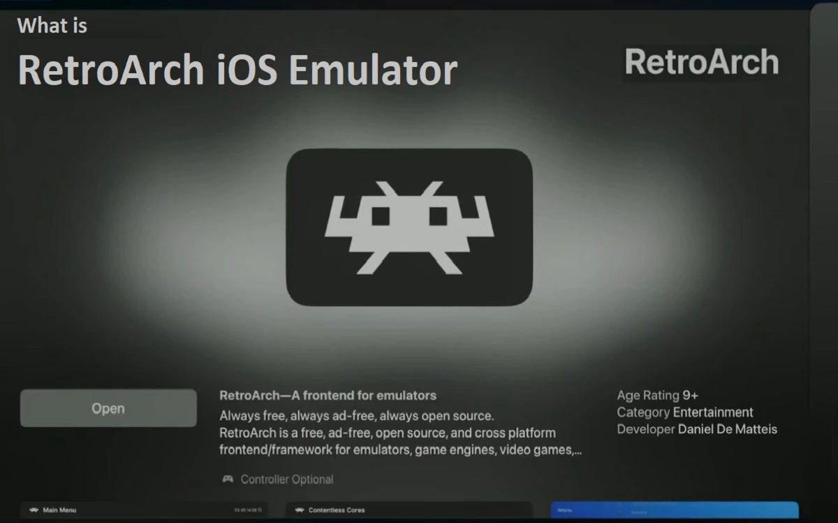 What is RetroArch iOS Emulator