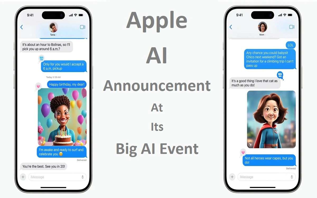 Apple AI Announcement At Its Big AI Event