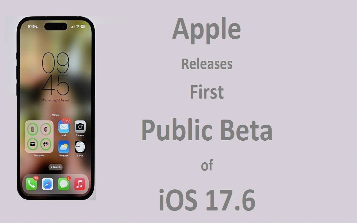 Apple Releases First Public Beta of iOS 17.6