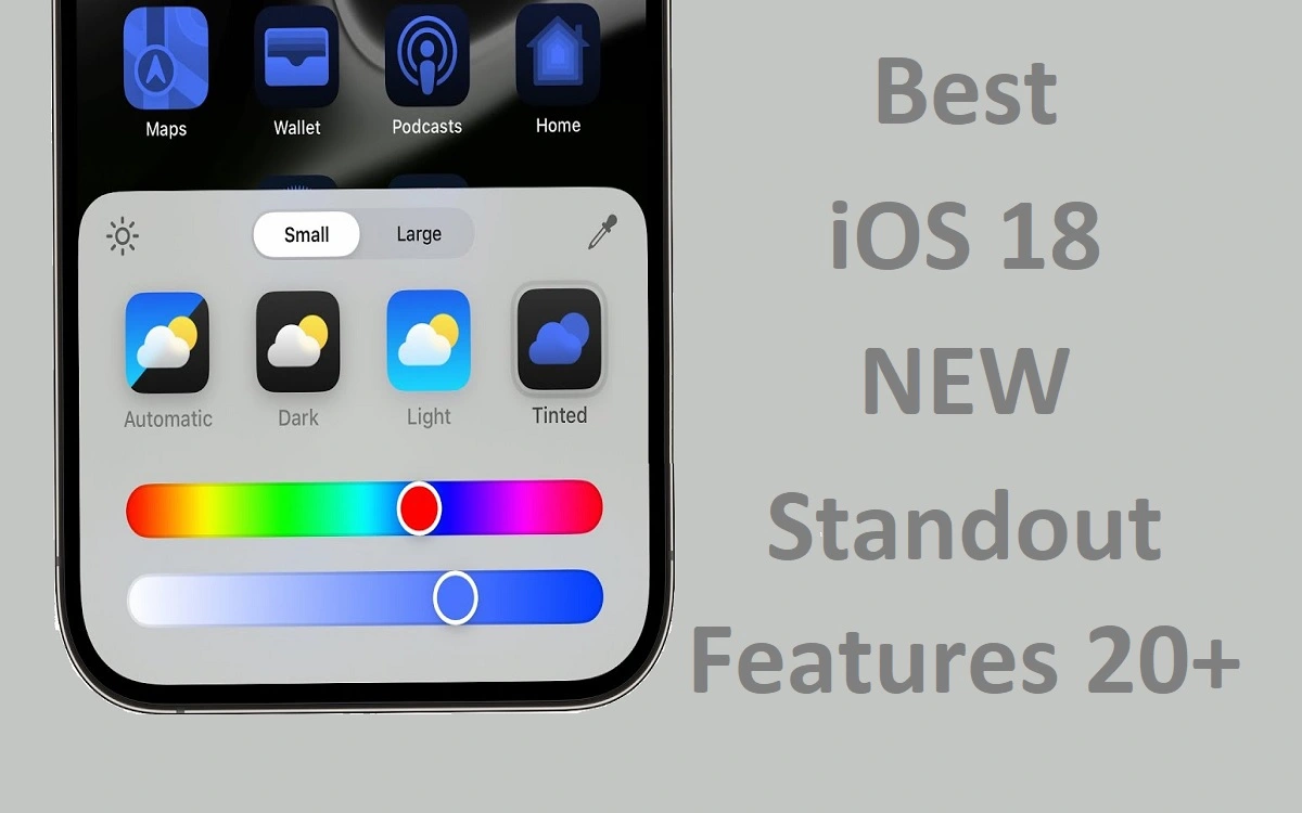 Best iOS 18 NEW Standout Features 20