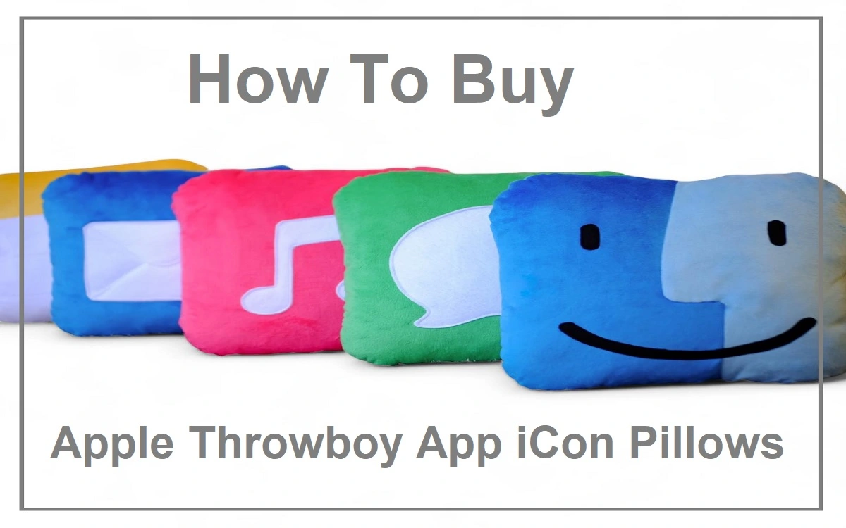 How To Buy Apple Throwboy App iCon Pillows