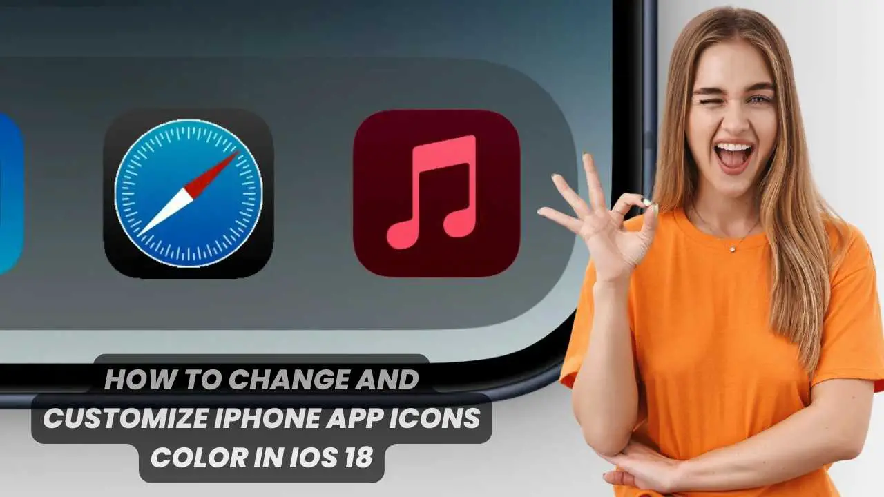 How to Change and Customize iPhone App Icons Color in iOS 18