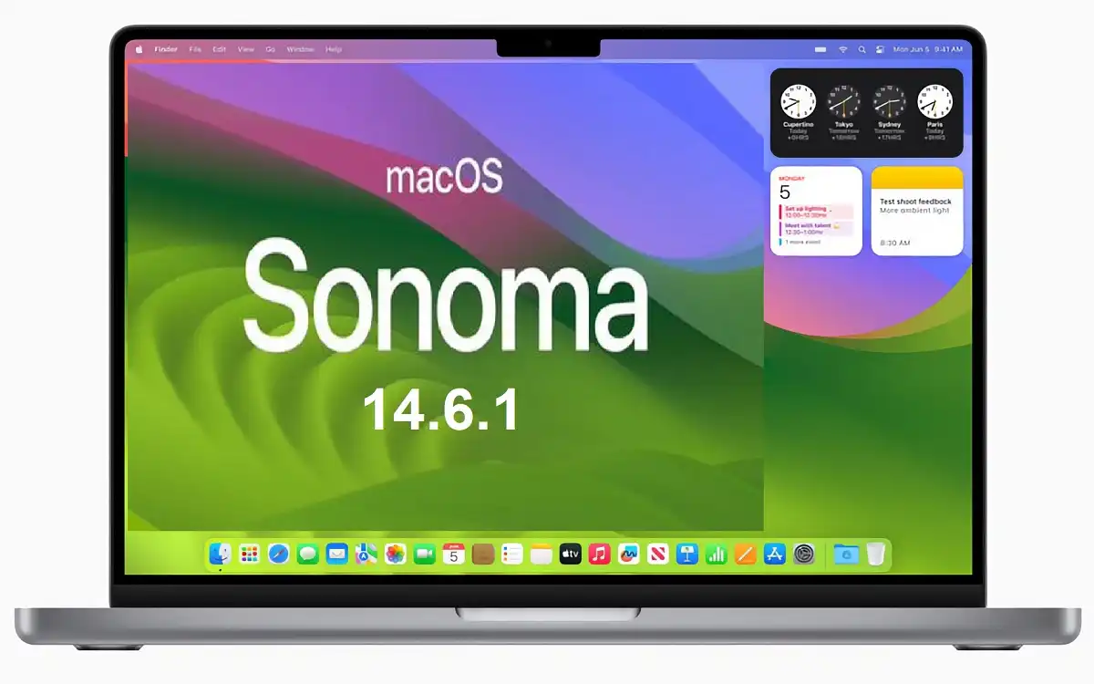 Apple Releases macOS Sonoma 14.6.1 [Bug Fixed]