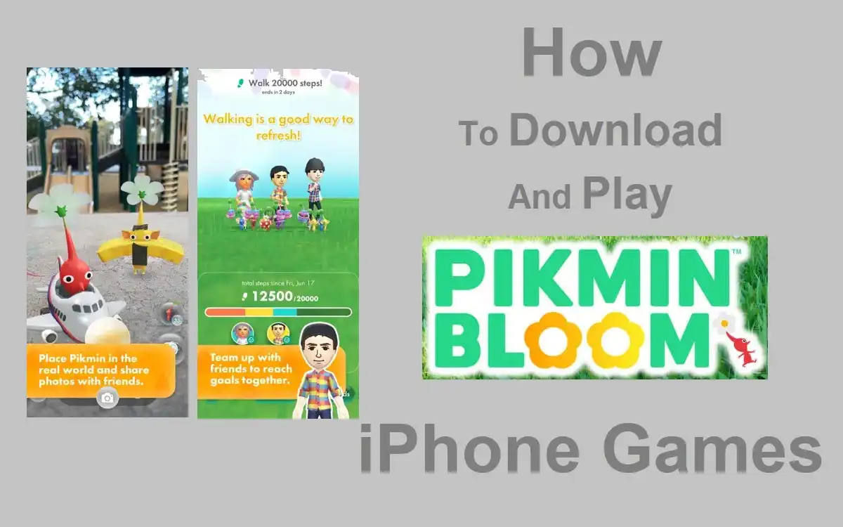 How To Download And Play Pikmin Bloom iPhone Games