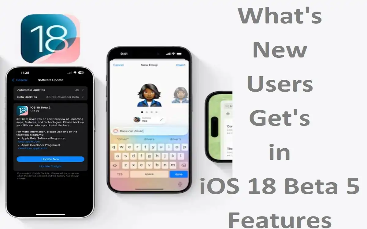 What's New Users Get's in iOS 18 Beta 5 Features