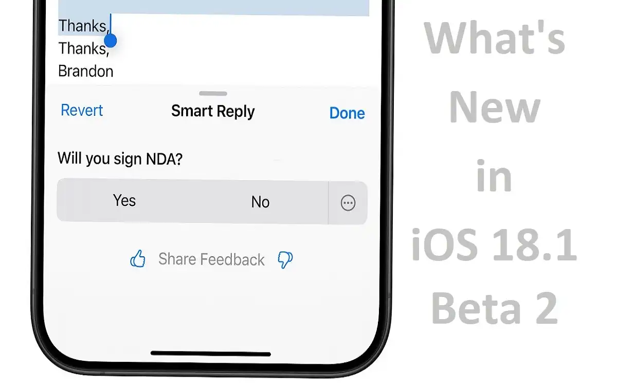 What's New on iOS 18.1 Beta 2