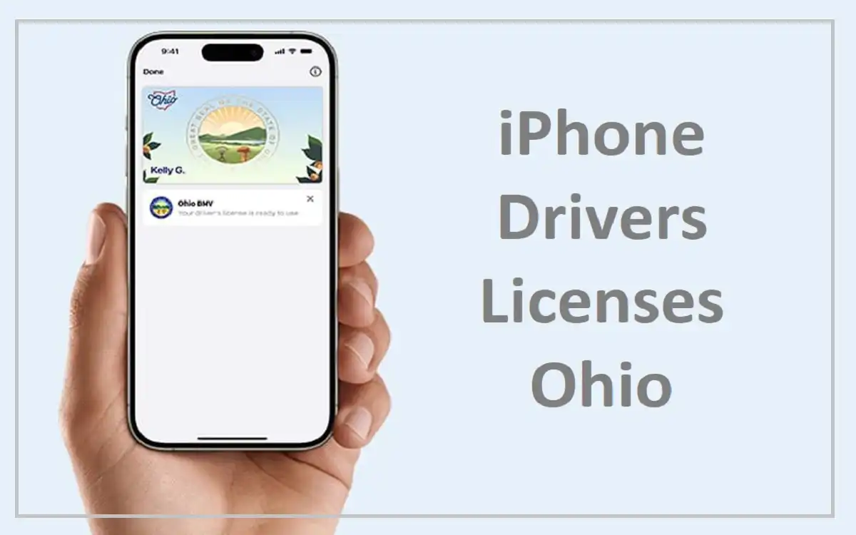 iPhone Drivers Licenses Ohio