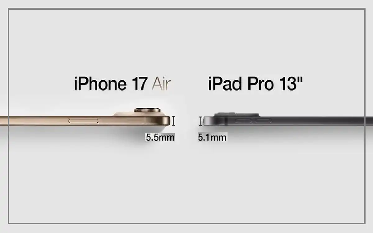 How Thin the iPhone 17 Air Might Be Release in 2025