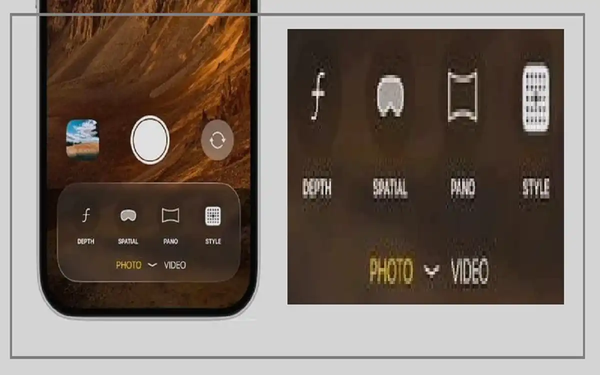 iOS 19 Feature Redesigned Camera App Inspired by visionOS